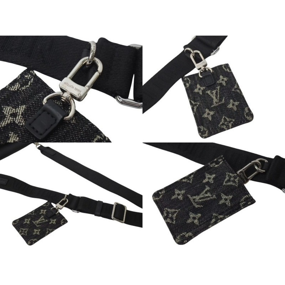 Louis Vuitton NIGO Shoulder Bag Drip Trio Pouch Black - Picture 5 of 9
